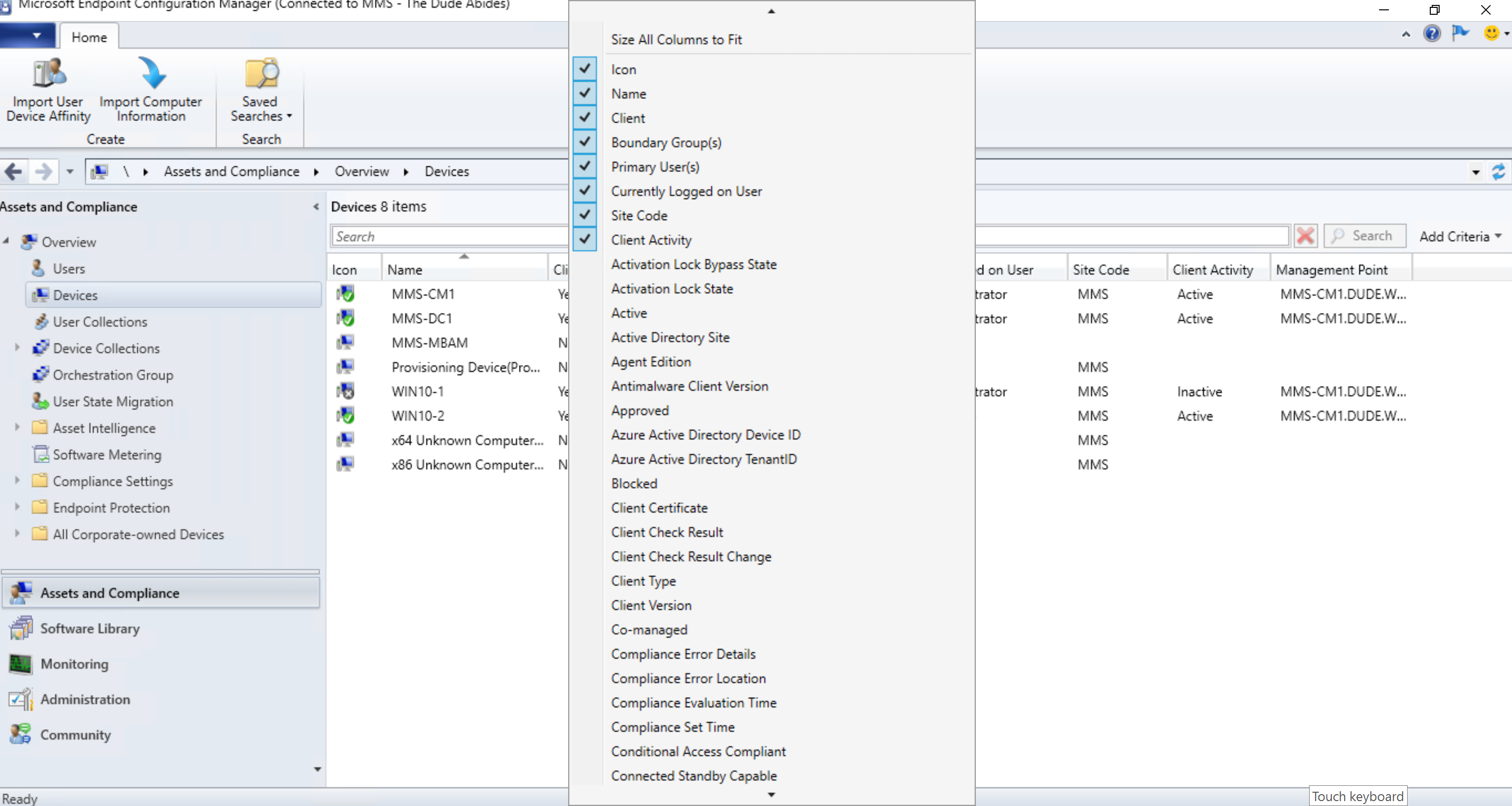 Console Device Node